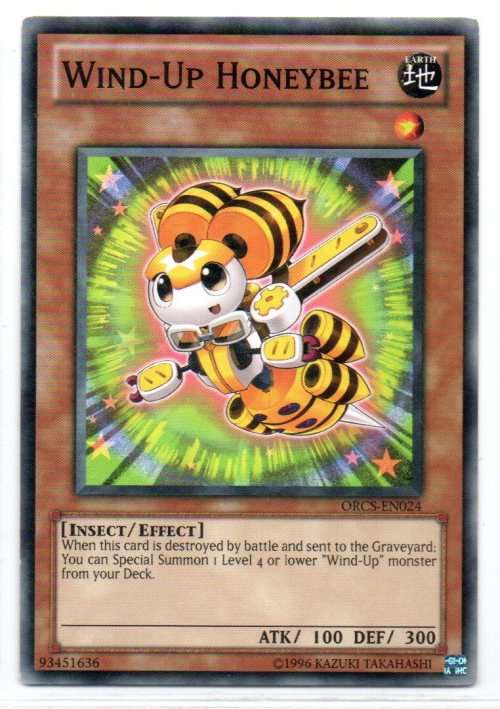 Yu-Gi-Oh! - Wind-Up Honeybee - Common - Order of Chaos (ORCS-EN024)