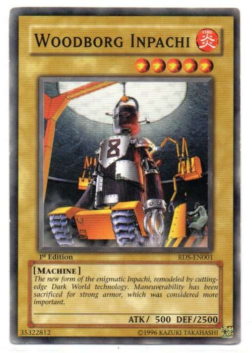 Yu-Gi-Oh! - Woodborg Inpachi - 1st Ed/Common - Rise of Destiny (RDS-EN001)