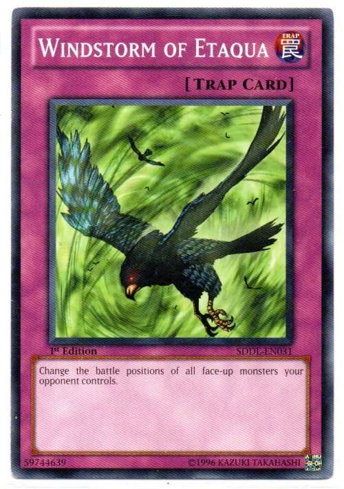Yu-Gi-Oh! - Windstorm of Etaqua - 1st Ed/Common - Dragunity Legion Structure Deck (SDDL-EN031)