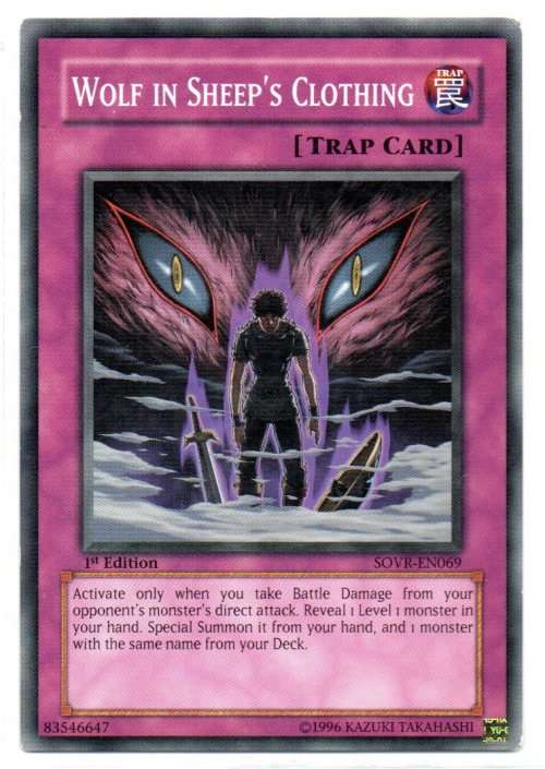 Yu-Gi-Oh! - Wolf in Sheep`s Clothing - 1st Ed/Common - Stardust Overdrive (SOVR-EN069)
