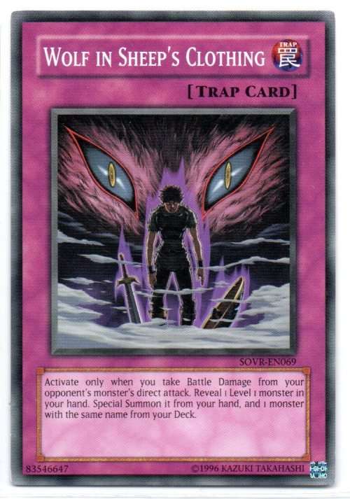 Yu-Gi-Oh! - Wolf in Sheep`s Clothing - Common - Stardust Overdrive (SOVR-EN069)