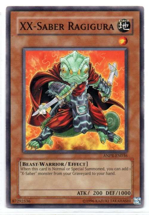 Yu-Gi-Oh! - XX-Saber Ragigura - Common - Ancient Prophecy (ANPR-EN036)