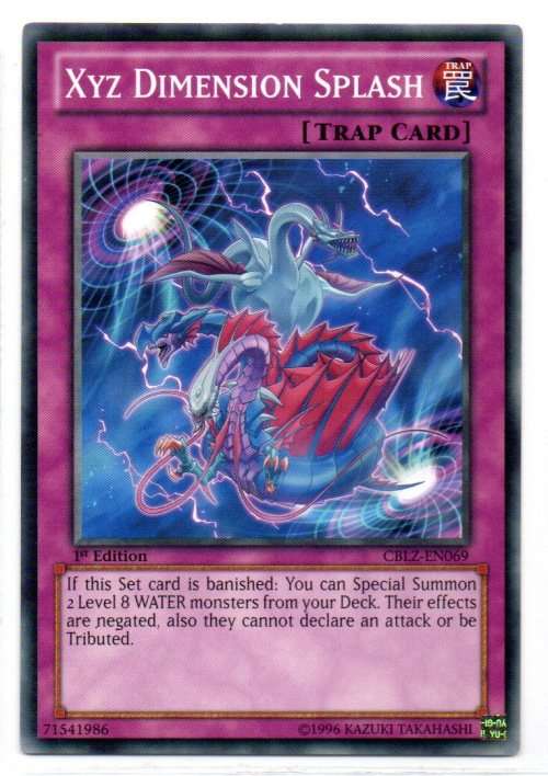Yu-Gi-Oh! - Xyz Dimension Splash - 1st Ed/Common - Cosmo Blazer (CBLZ-EN069)