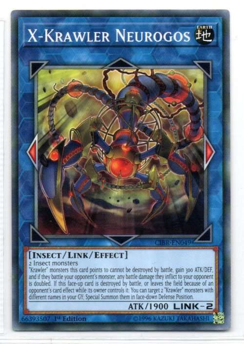 Yu-Gi-Oh! - X-Krawler Neurogos - 1st Ed/Common - Circuit Break (CIBR-EN049)