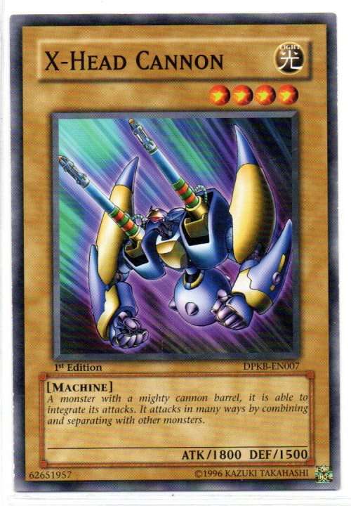 Yu-Gi-Oh! - X-Head Cannon - 1st Ed/Common - Duelist Pack: Kaiba (DPKB-EN007)