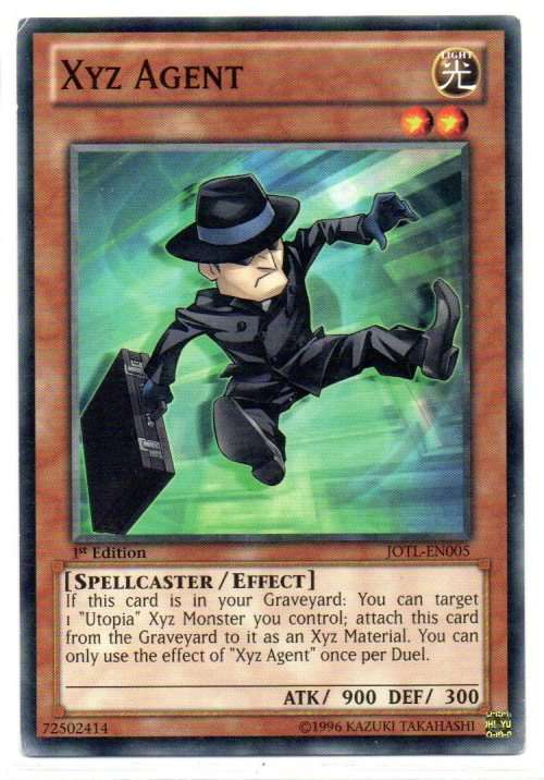 Yu-Gi-Oh! - Xyz Agent - 1st Ed/Common - Judgment of the Light (JOTL-EN005)