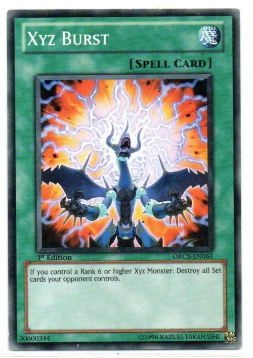 Yu-Gi-Oh! - Xyz Burst - 1st Ed/Common - Order of Chaos (ORCS-EN061)