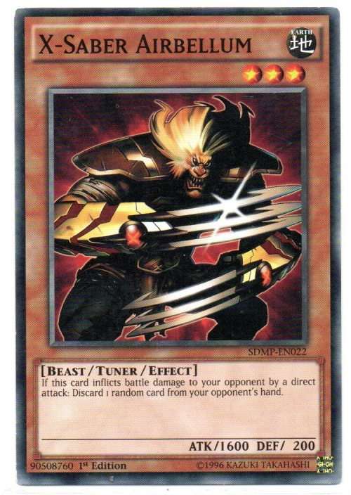 Yu-Gi-Oh! - X-Saber Airbellum - 1st Ed/Common - Master of Pendulum Structure Deck (SDMP-EN022)