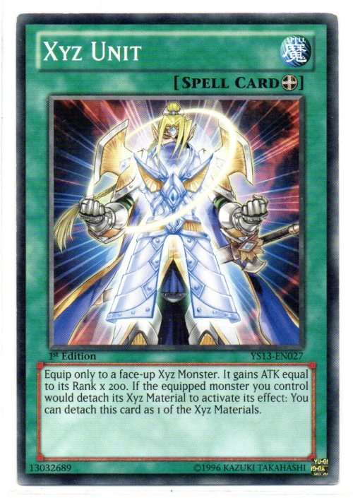 Yu-Gi-Oh! - Xyz Unit - 1st Ed/Common - Super Starter: V for Victory (YS13-EN027)