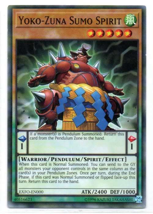Yu-Gi-Oh! - Yoko-Zuna Sumo Spirit - Common - Extreme Force (EXFO-EN000)