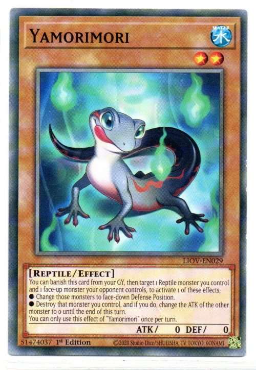 Yu-Gi-Oh! - Yamorimori - 1st Ed/Common - Lightning Overdrive (LIOV-EN029)