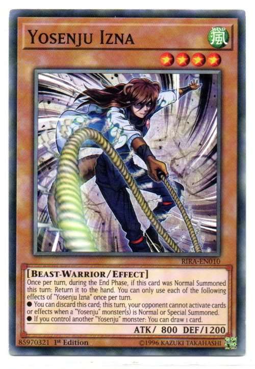 Yu-Gi-Oh! - Yosenju Izna - 1st Ed/Common - Rising Rampage (RIRA-EN010)