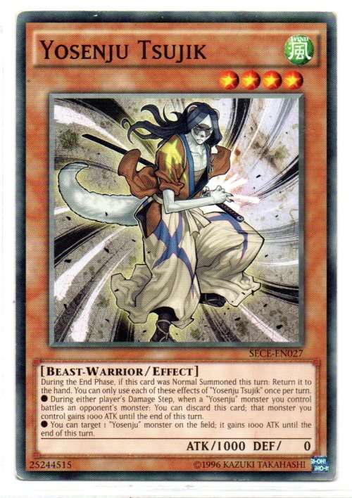 Yu-Gi-Oh! - Yosenju Tsujik - Common - Secrets of Eternity (SECE-EN027)