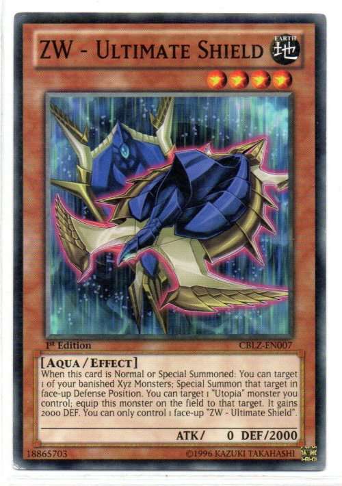 Yu-Gi-Oh! - ZW - Ultimate Shield - 1st Ed/Common - Cosmo Blazer (CBLZ-EN007)