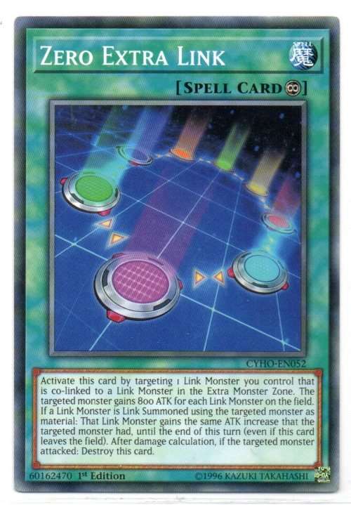 Yu-Gi-Oh! - Zero Extra Link - 1st Ed/Common - Cybernetic Horizon (CYHO-EN052)