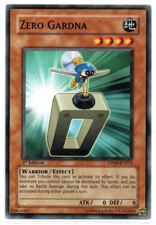 Yu-Gi-Oh! - Zero Gardna - 1st Ed/Common - Duelist Pack: Yusei 2 (DP09-EN012)