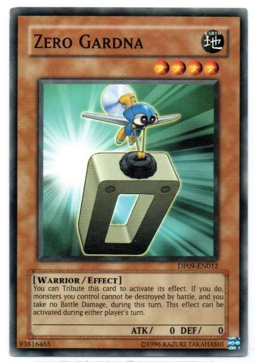 Yu-Gi-Oh! - Zero Gardna - Common - Duelist Pack: Yusei 2 (DP09-EN012)