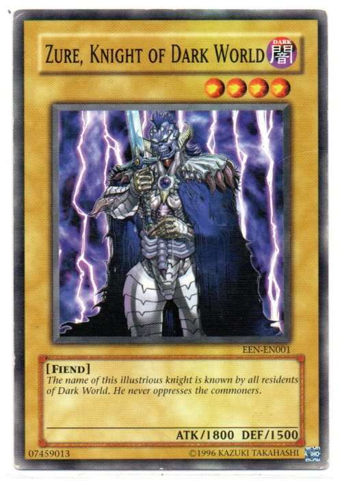 Yu-Gi-Oh! - Zure, Knight of Dark World - Common - Elemental Energy (EEN-EN001)