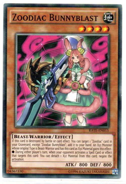 Yu-Gi-Oh! - Zoodiac Bunnyblast - Common - Raging Tempest (RATE-EN015)