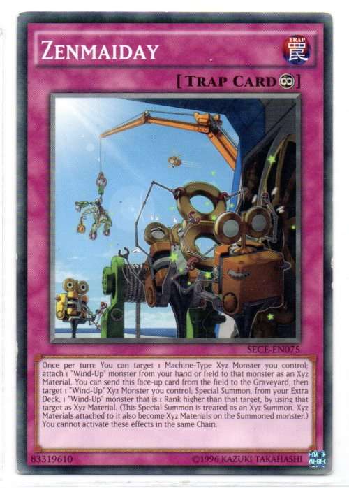 Yu-Gi-Oh! - Zenmaiday - Common - Secrets of Eternity (SECE-EN075)