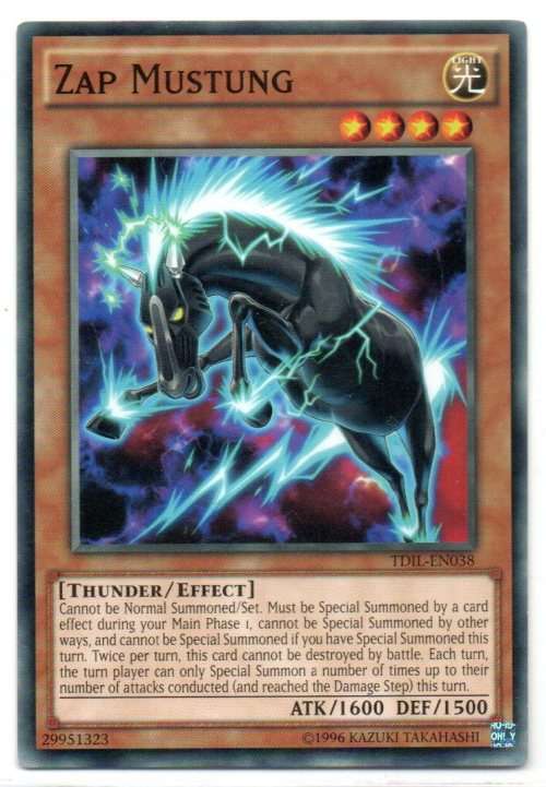 Yu-Gi-Oh! - Zap Mustung - Common - The Dark Illusion (TDIL-EN038)
