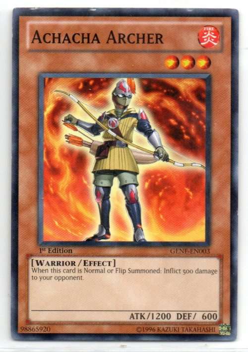 Yu-Gi-Oh! - Apacha Archer - 1st Ed/Common - Generation Force (GENF-EN003)