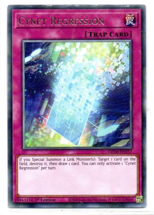 Yu-Gi-Oh! - Cynet Regression - 1st Ed/Common - Genesis Impact (GEIM-EN057)