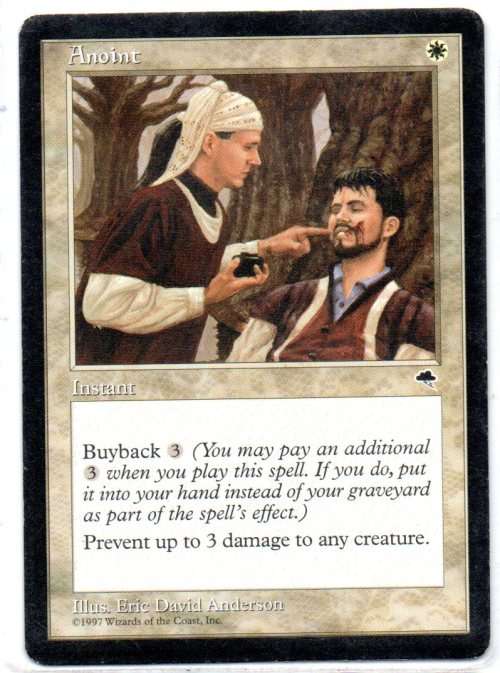 Magic The Gathering 1997 - Anoint - Tempest