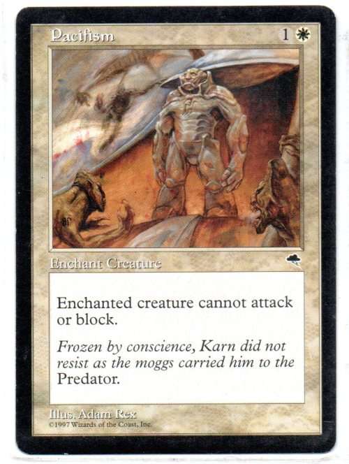 Magic The Gathering 1997 - Pacifism - Tempest