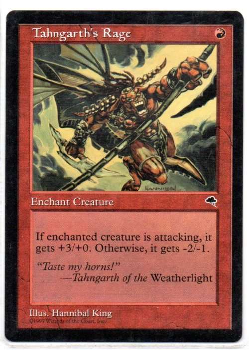 Magic The Gathering 1997 - Tahngarth`s Rage - Tempest