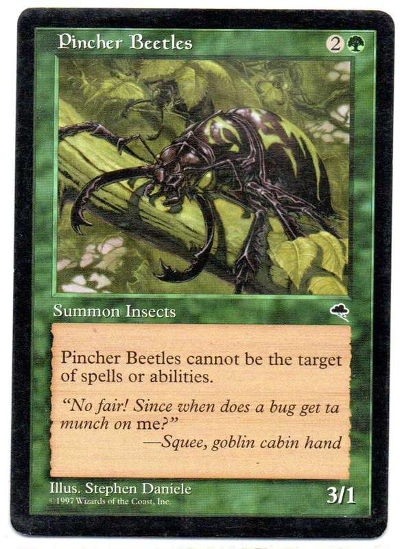 Magic The Gathering 1997 - Pincher Beetles - Tempest