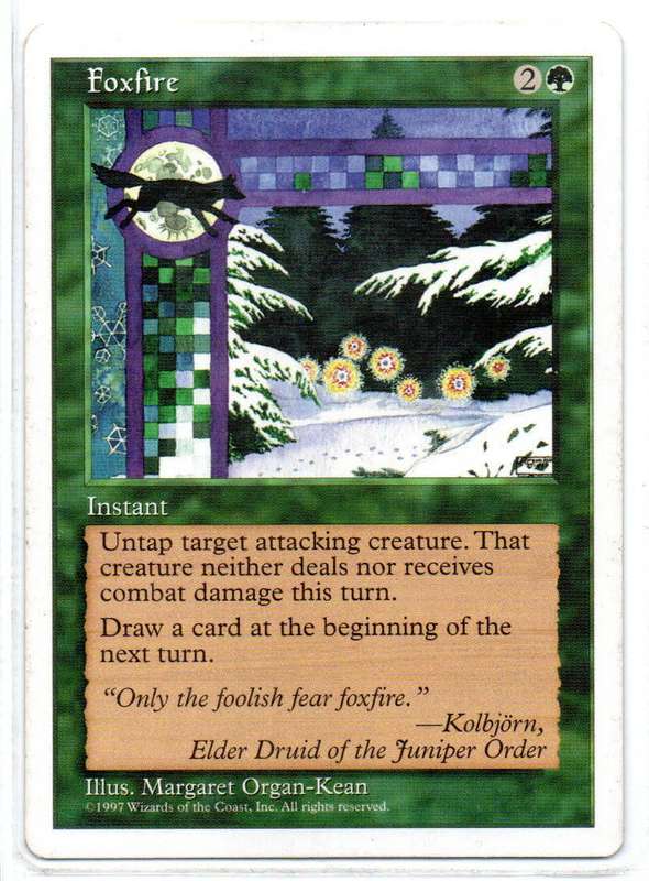 Magic The Gathering 1997 - Foxfire - Fifth Edition