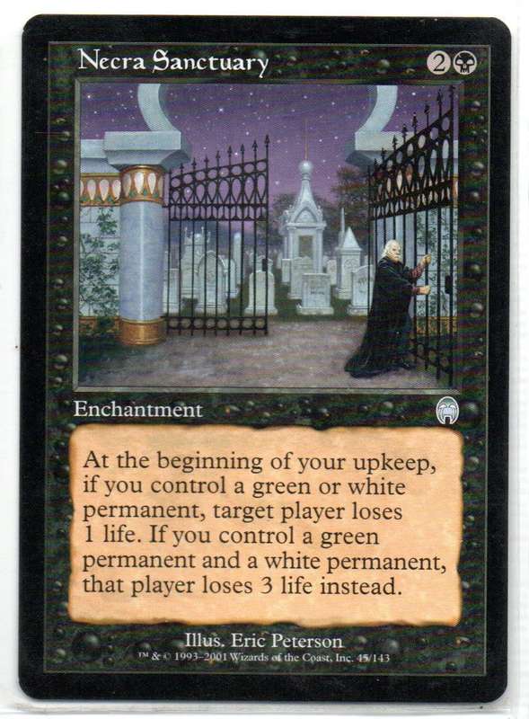 Magic The Gathering 2001 - Necra Sanctuary - Apocalypse