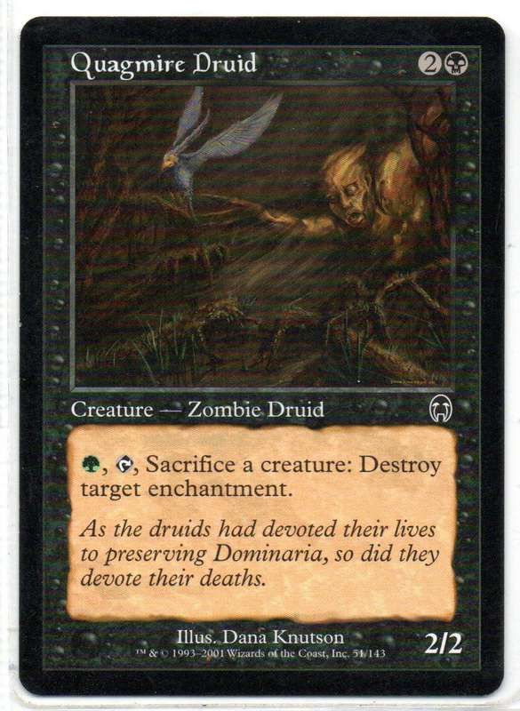 Magic The Gathering 2001 - Quagmire Druid - Apocalypse