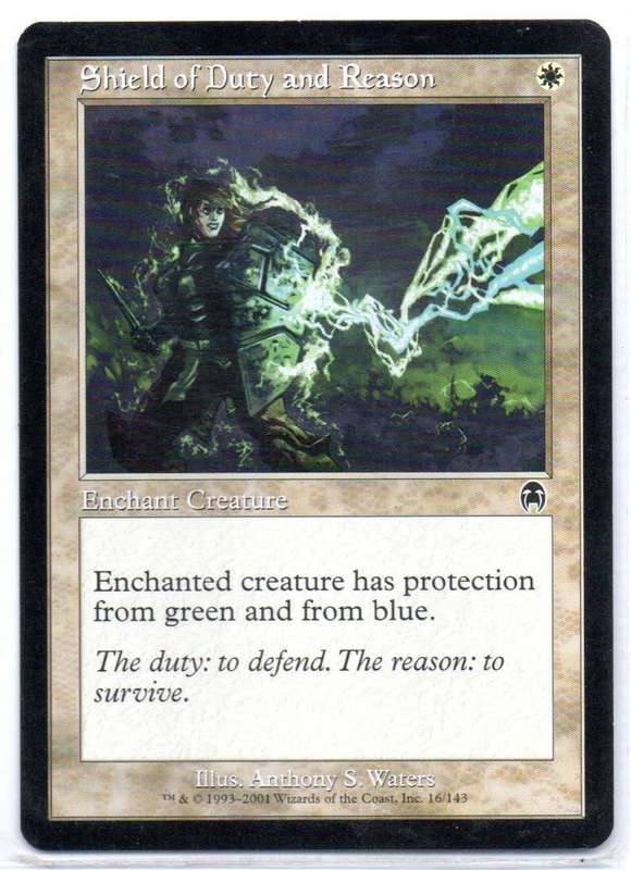 Magic The Gathering 2001 - Shield of Duty and Reason - Apocalypse