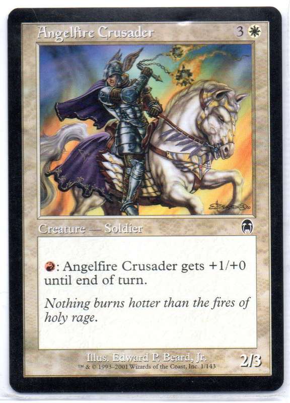 Magic The Gathering 2001 - Angelfire Crusader - Apocalypse