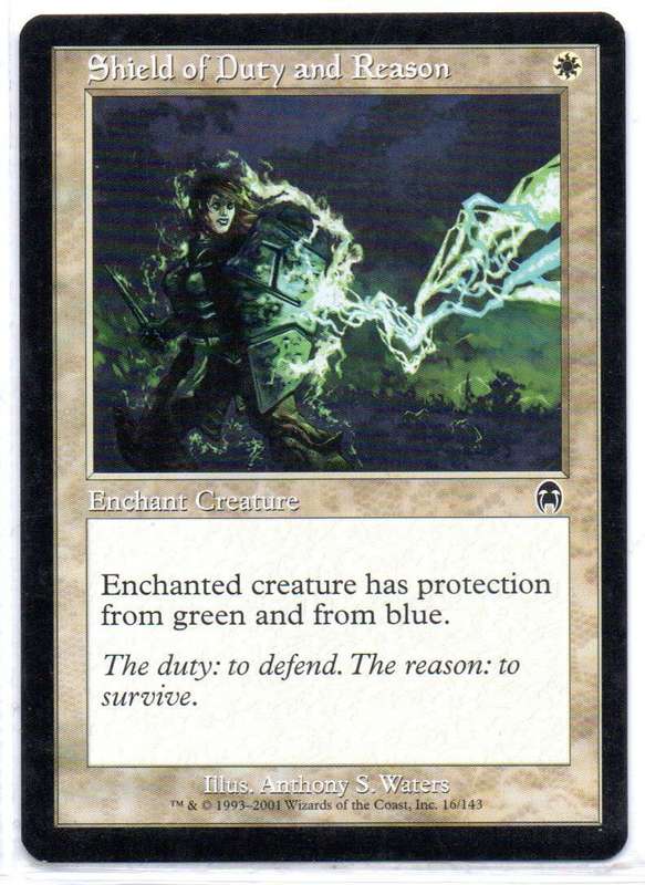 Magic The Gathering 2001 - Shield of Duty and Reason - Apocalypse