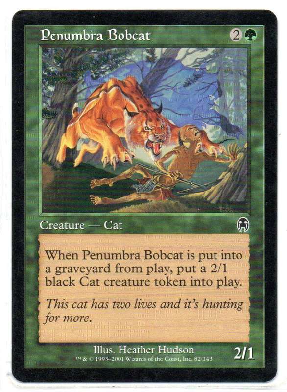 Magic The Gathering 2001 - Penumbra Bobcat - Apocalypse