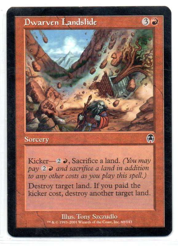 Magic The Gathering 2001 - Dwarven Landslide - Apocalypse