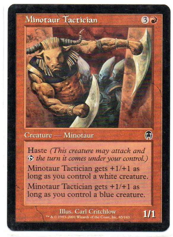 Magic The Gathering 2001 - Minotaur Tactician - Apocalypse