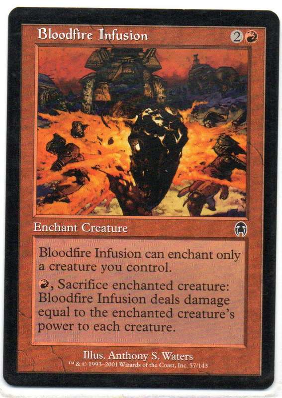 Magic The Gathering 2001 - Bloodfire Infusion - Apocalypse