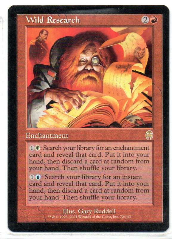 Magic The Gathering 2001 - Wild Research - Apocalypse (Rare)