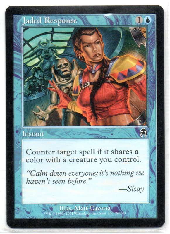 Magic The Gathering 2001 - Jaded Response - Apocalypse