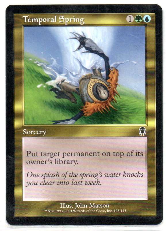 Magic The Gathering 2001 - Temporal Spring - Apocalypse