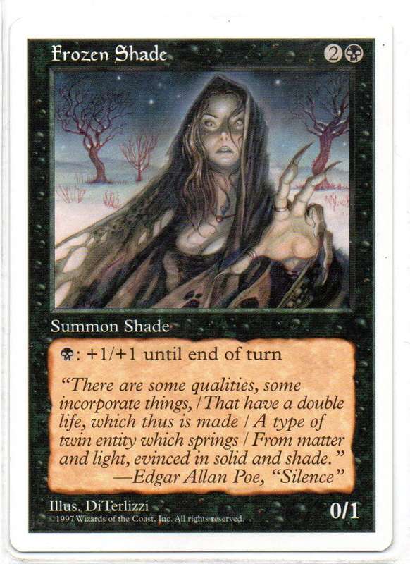 Magic The Gathering 1997 - Frozen Shade - Fifth Edition