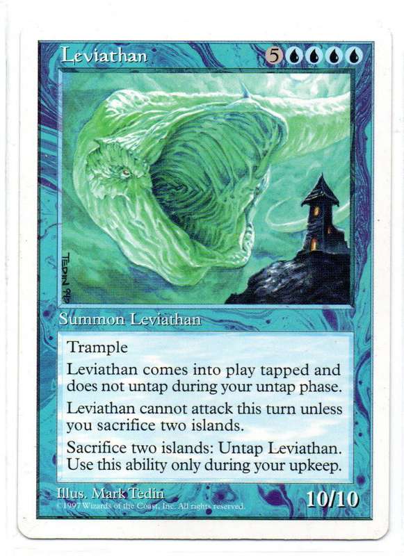 Magic The Gathering 1997 - Leviathan - Fifth Edition