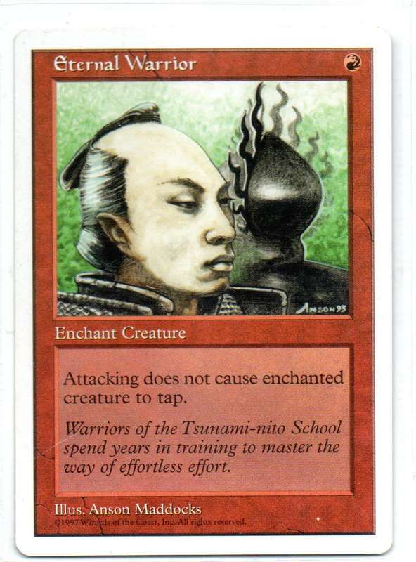 Magic The Gathering 1997 - Eternal Warrior -Fifth Edition