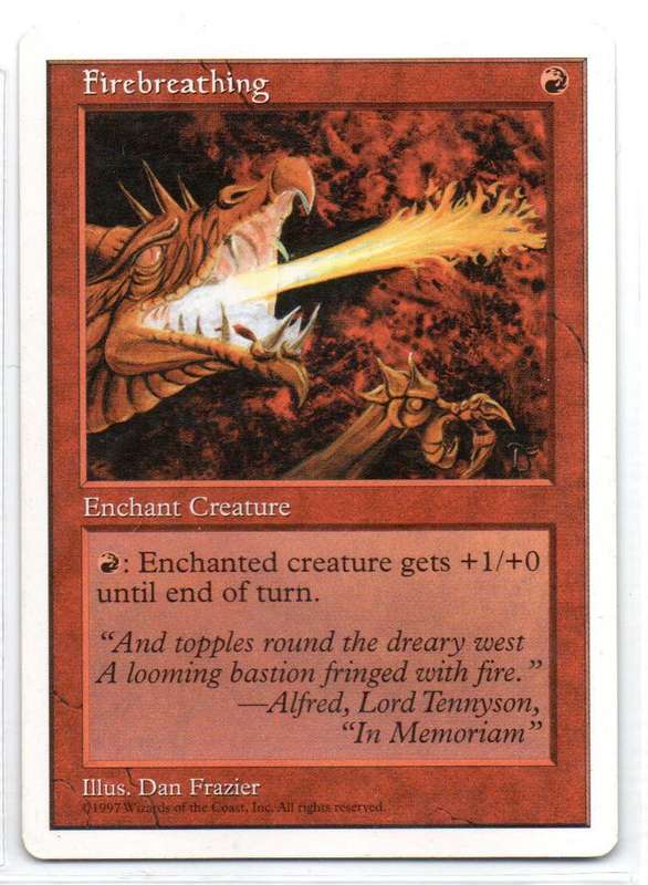 Magic The Gathering 1997 - Firebreathing - Fifth Edition