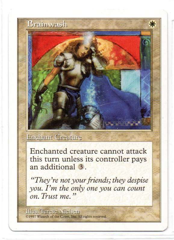 Magic The Gathering 1997 - Brainwash - Fifth Edition