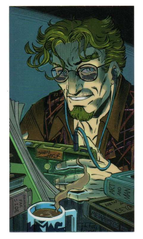 Wildstorm 1994 - Wildcats Widescreen Chromium Base Set jeremy Stone Maul # 57